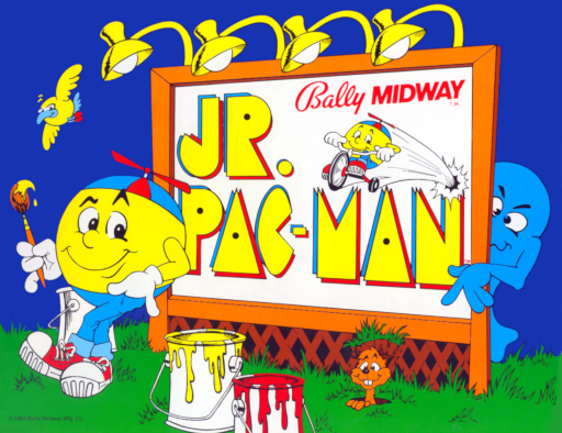 Jr. Pac-Man MAME2003Plus Game Cover
